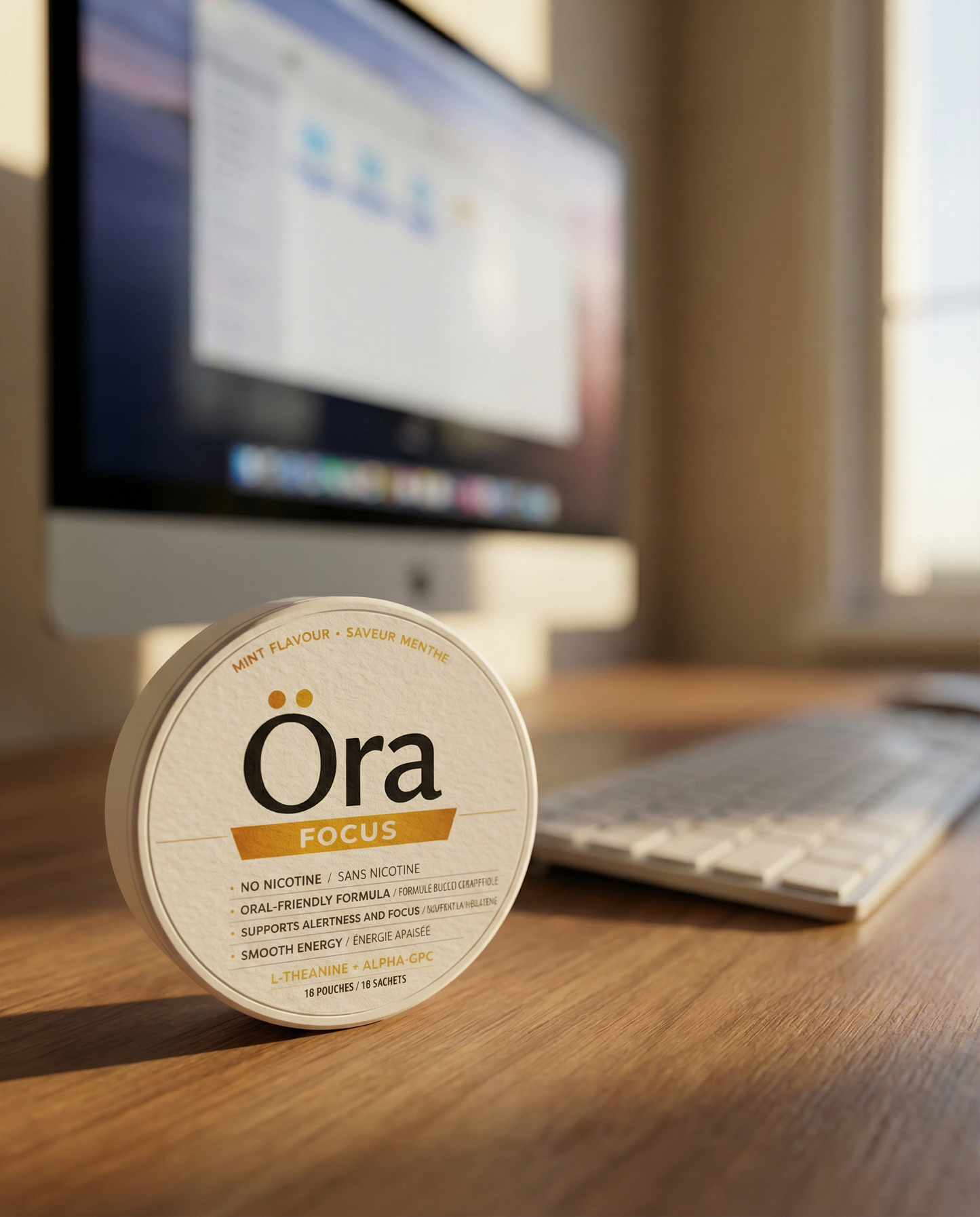 Öra Focus - Nicotine-Free Oral Pouch